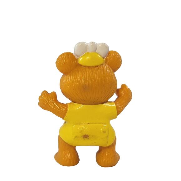 Vintage Fozzie Bear 2" Figures Muppet Babies Lot of 2 Collectible - Picture 10 of 12